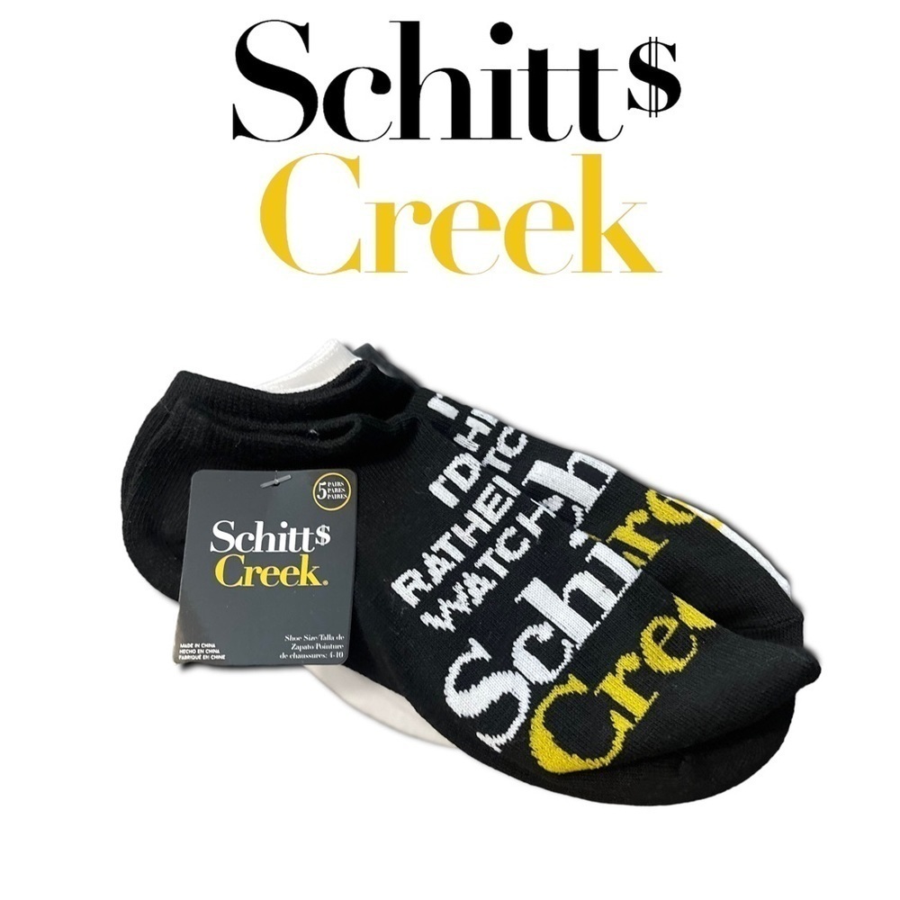 Schitts creek socks 5 pairs​​